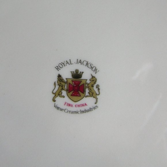 Vintage Royal Jackson CHERRY BRANCH Fine China " 10 3/8 in Dinner plate - Picture 4 of 5